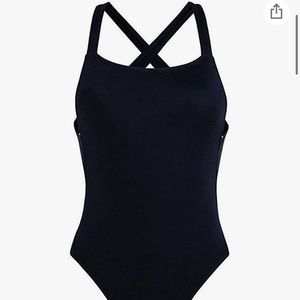 1 Piece Womens Swimsuit, size XL-High Cut,Backless